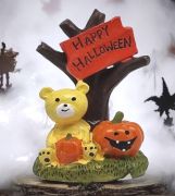  8cmx5cm-es Happy Halloween tbls fa alatt ldgl maci, sttkkkel